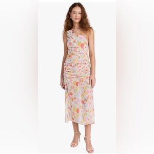 For Love & Lemons Desmona Midi Dress XXS NWT